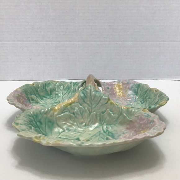 Vintage Pastel Avon Ware England Divided Shabby Sweet Candy Dish - Picture 3 of 8